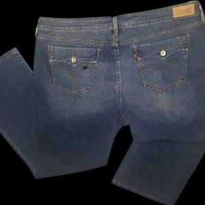 Levi 590 jeans sz 18w S stretch POCKETS r FIBBERS